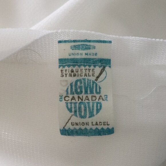 BNWOT Vintage Women's XS White Union‎ 70's Winter Wedding w Hood Maxi Dress Gown - Picture 13 of 16